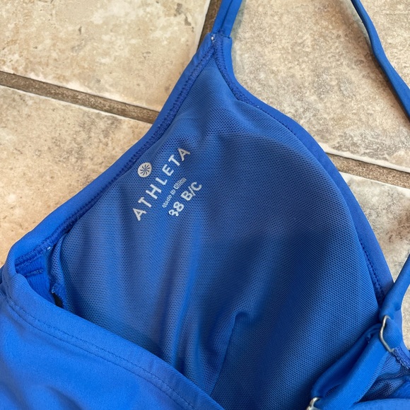 Athleta tankini - Caribbean blue 💙 two piece Womens bathing suit - Picture 6 of 8